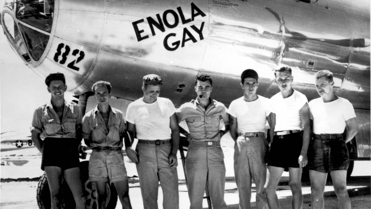 enola gay pilot meets hiroshima survivor
