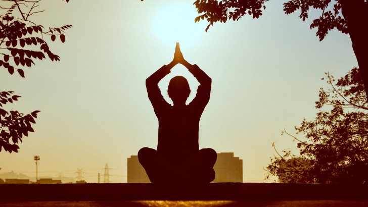 What does the Sanskrit word "yoga" literally mean? | QuizGriz