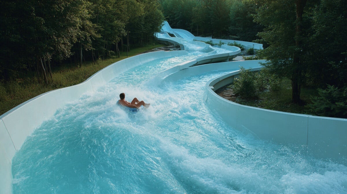 Dangerous Water Slides: Match the Attraction to the Park